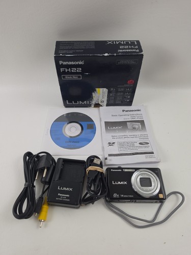 Panasonic lumix dmc fh22 black - panasonic,